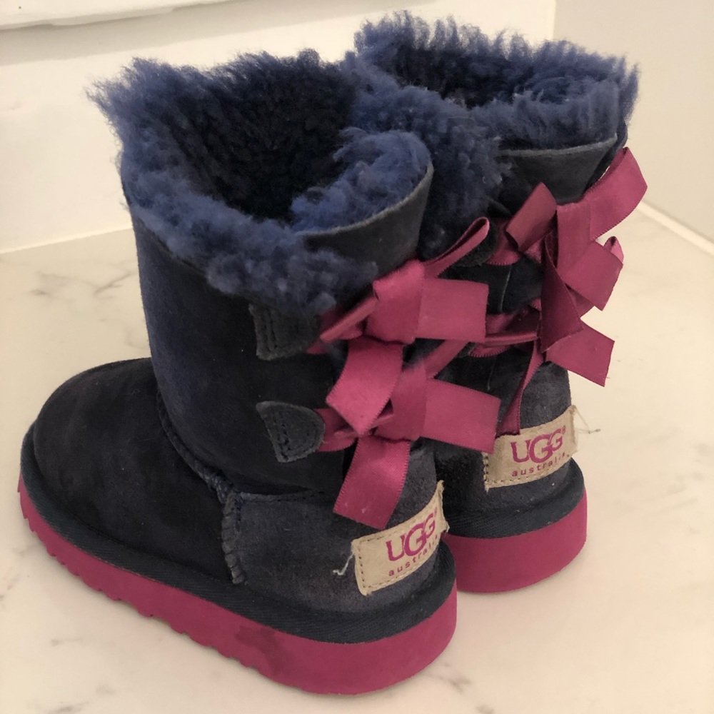Little girls Bailey Bow UGG boots